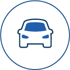 Icon of a car